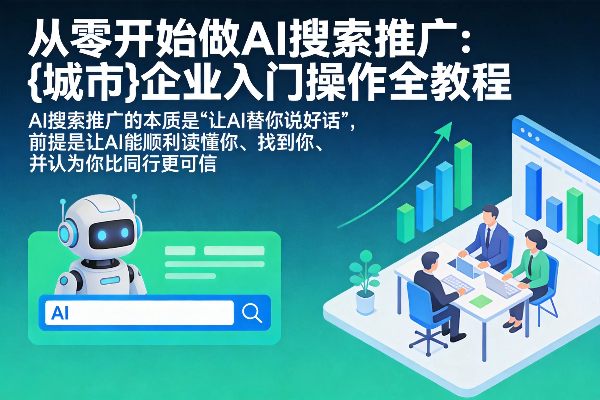 从零开始做AI搜索推广:阳江企业入门操作全教程