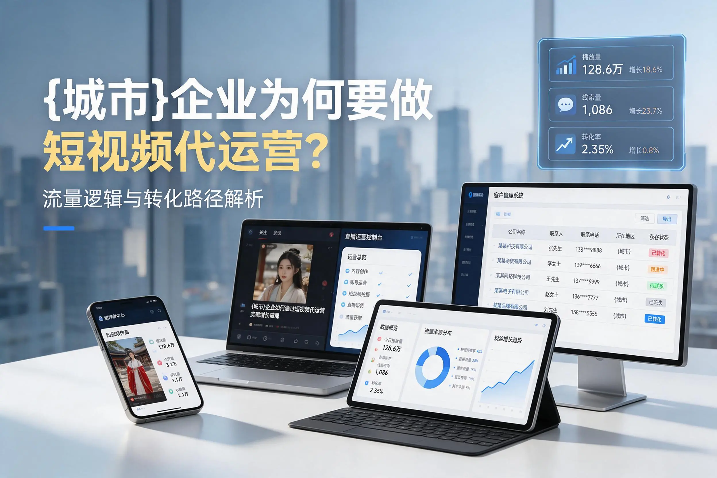 阳江企业为何要做短视频代运营?流量逻辑与转化路径解析